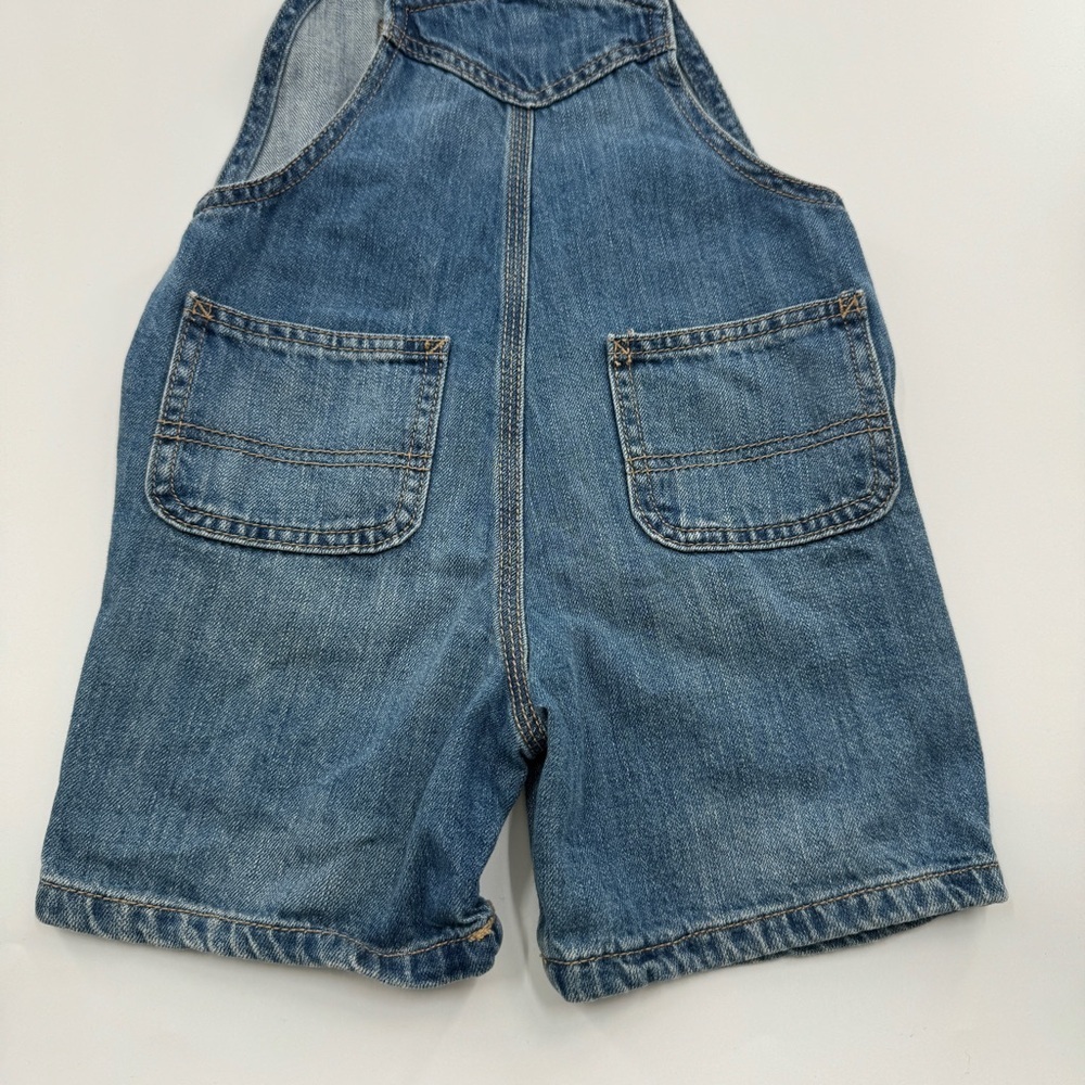 The Children’s Place Medium Wash Denim Overalls | Long Pants | Size 4T - Picture 8 of 8